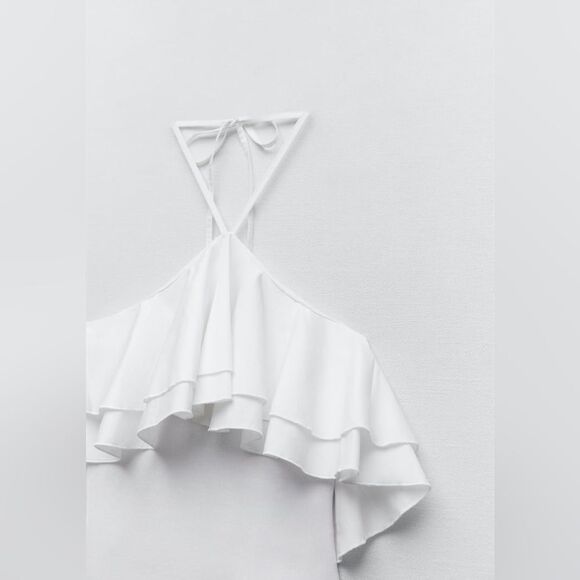 Zara White Body Bodysuit New - Picture 2 of 6